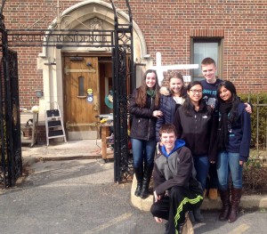 Students visited Marist Brothers at Mount St. Michael Academy