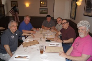 Class of 1964 Alums gathered at Trinity Restaurant & Bar in Floral Park
